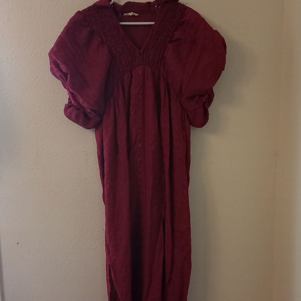 Entro Deep Red Gown
